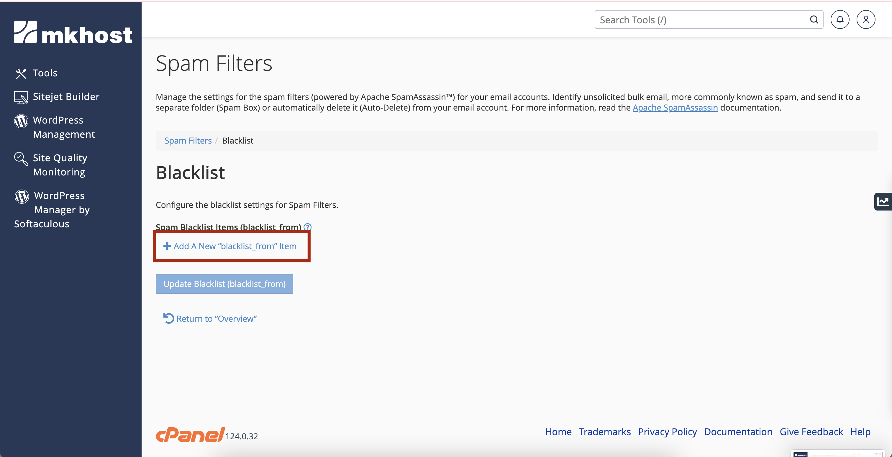 spam filter