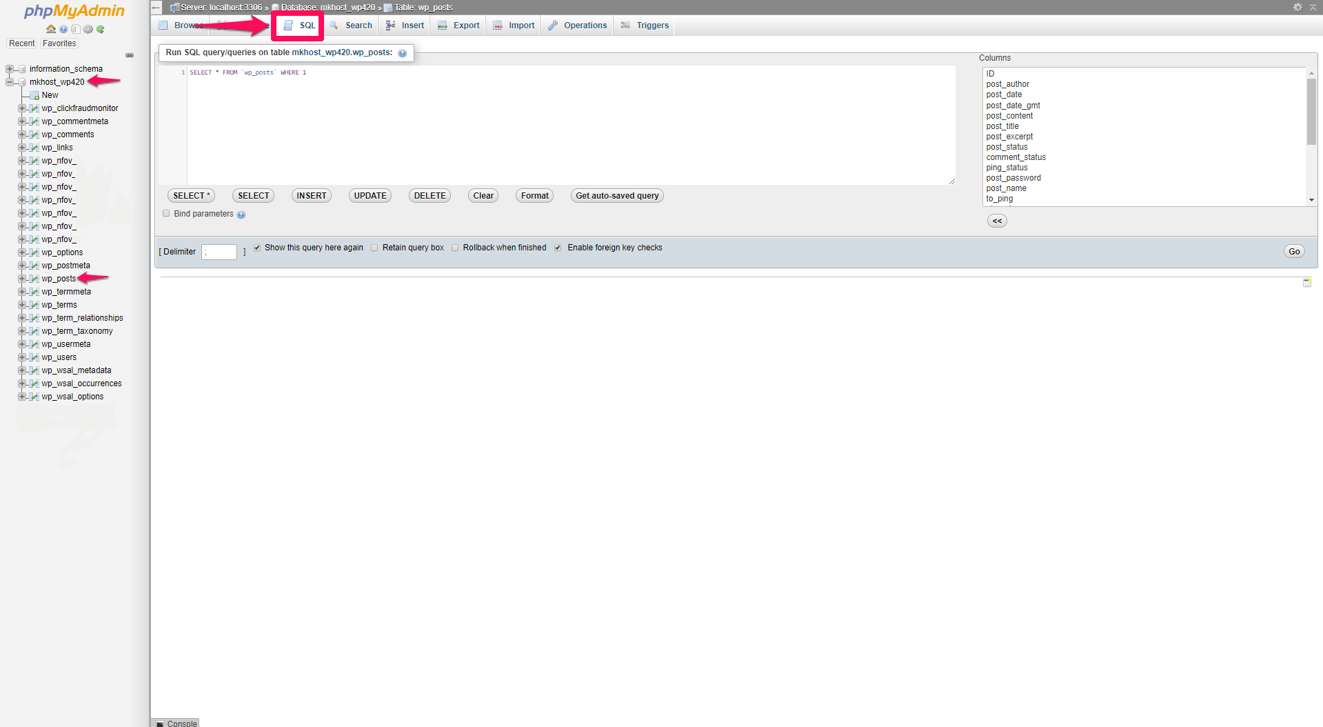 sql