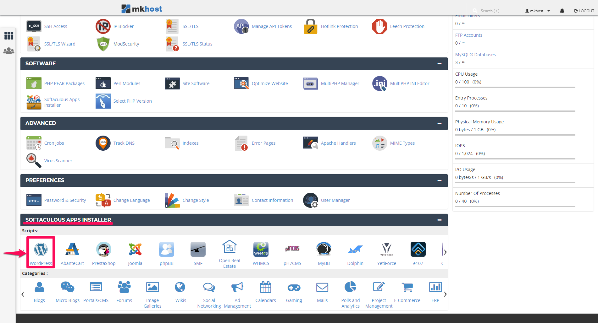 wordpress